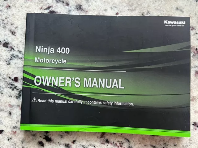 2022 kawasaki ninja 400 owners manual