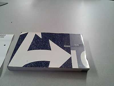 2003 saturn ion owners manual