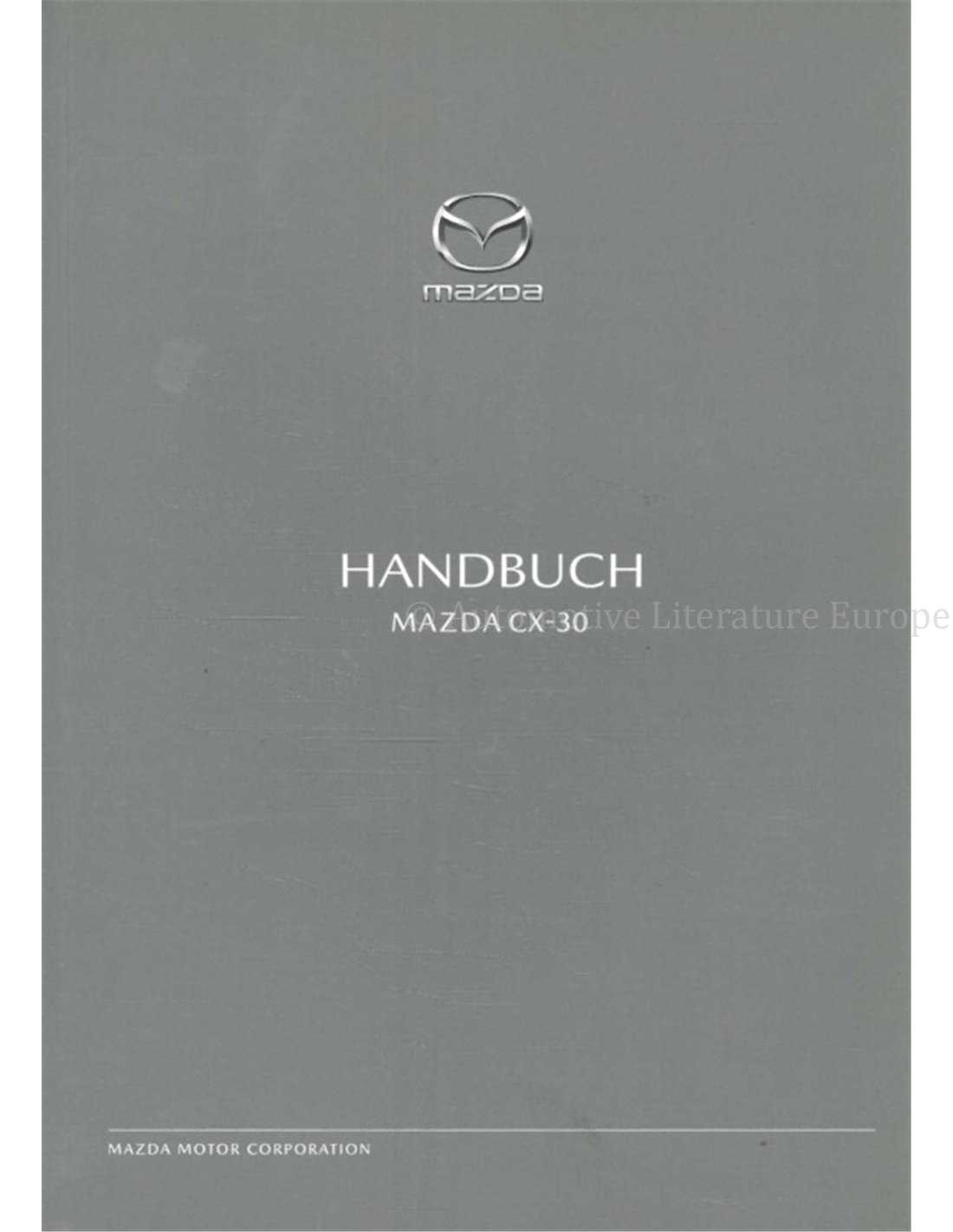 mazda cx 30 owners manual