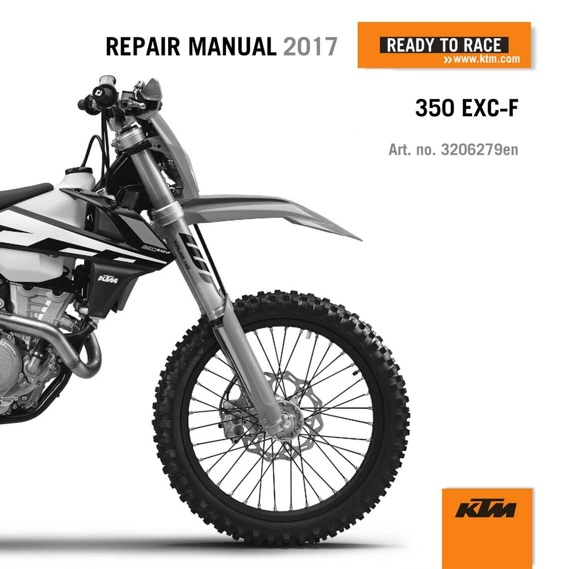 2022 ktm 350 exc f owners manual