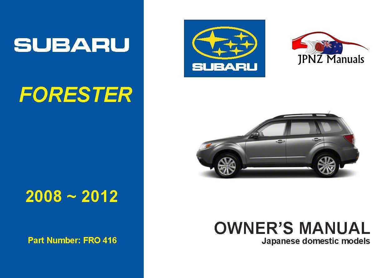 subaru owners manual online