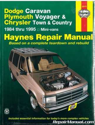 2000 chrysler voyager owners manual