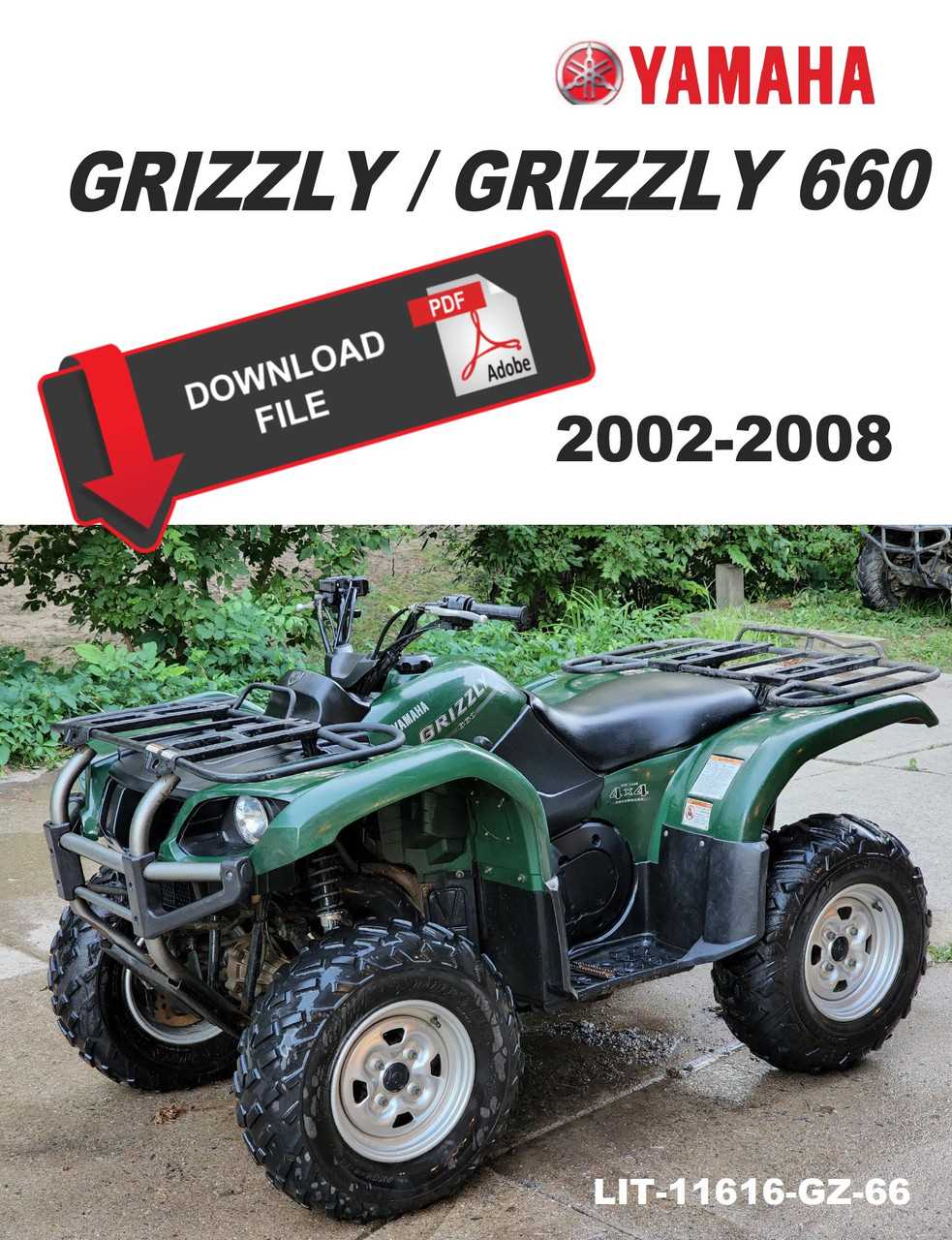 yamaha grizzly 125 owners manual