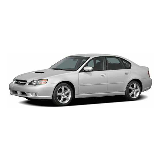 2005 subaru legacy gt owners manual