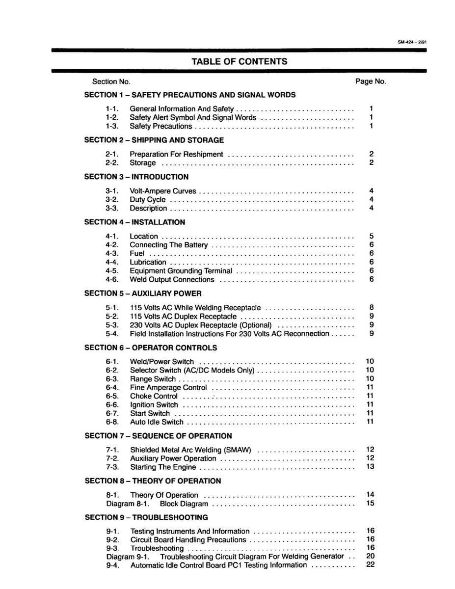 miller bluestar 2e owners manual