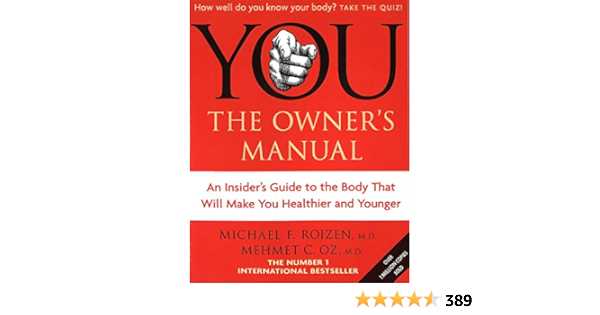 you the owners manual