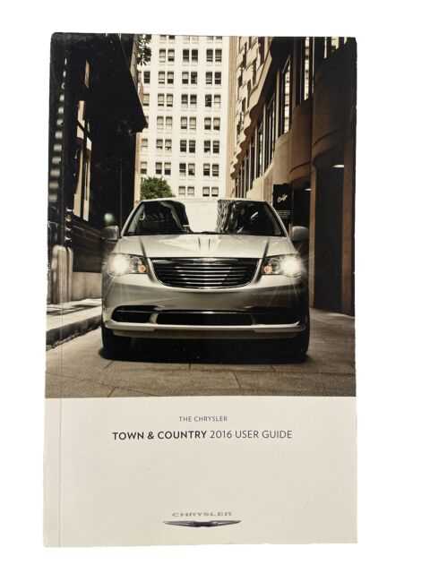 1999 chrysler town and country owners manual