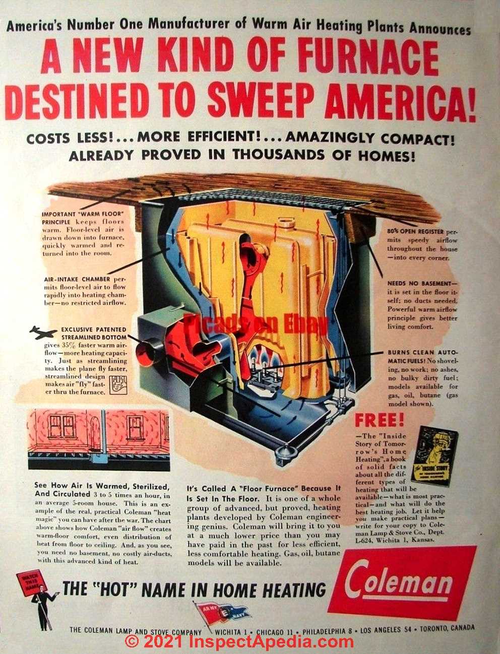 coleman furnace owners manual