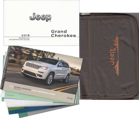 jeep grand cherokee owners manual 2016