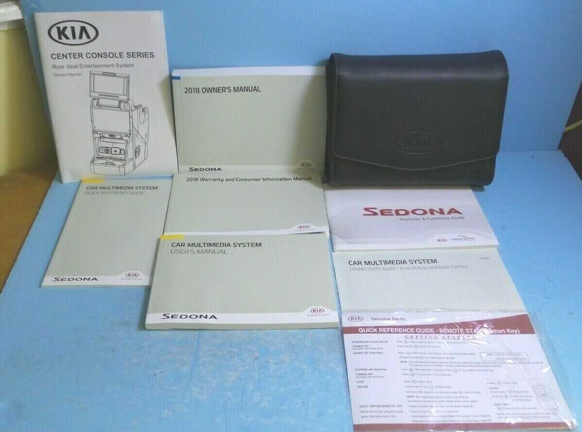 2017 kia sedona owners manual