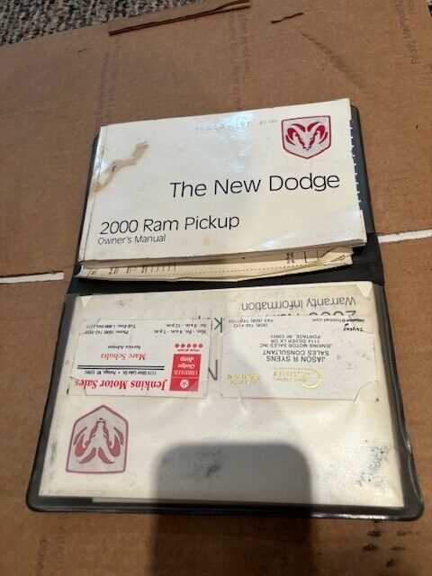 2000 dodge ram 1500 owners manual