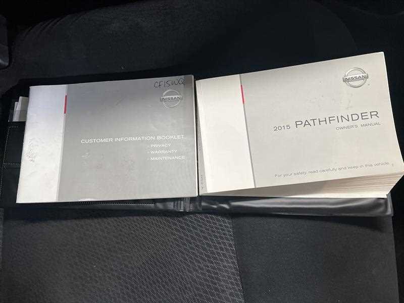 2015 pathfinder owners manual