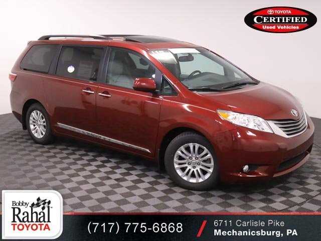 2017 toyota sienna xle owners manual