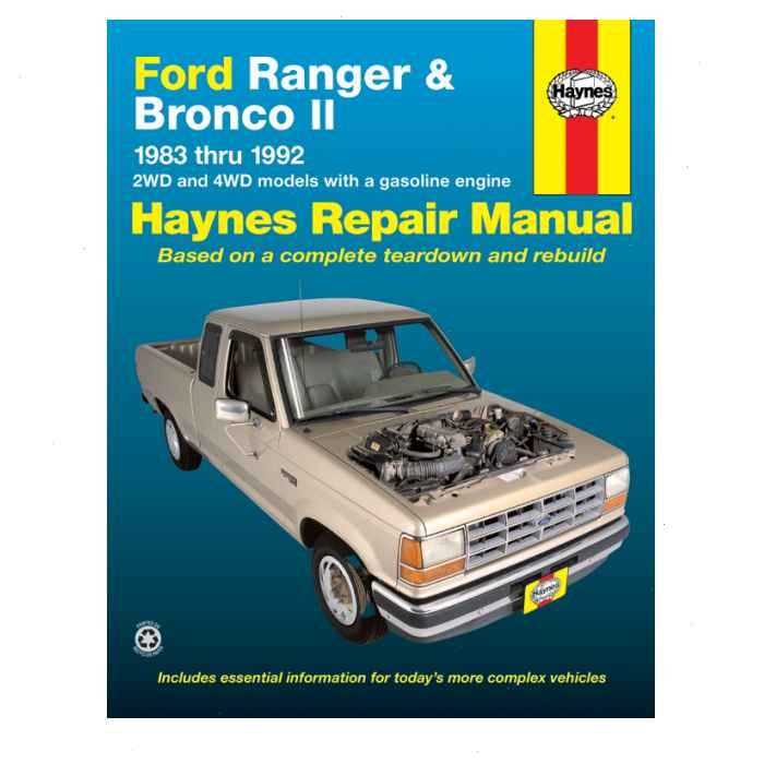 1990 ford ranger owners manual