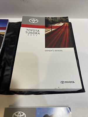 2011 toyota tundra owners manual