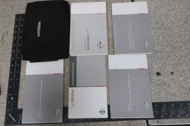 2014 nissan maxima sv owners manual