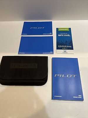 2019 honda pilot owners manual